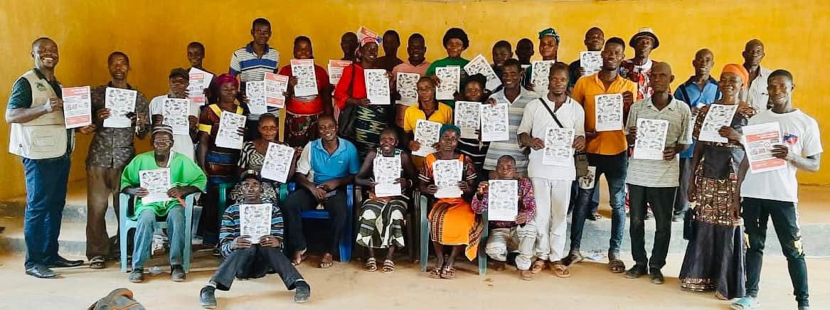  Training of the Sehyi, Zor and Blei Community Forests residents.
