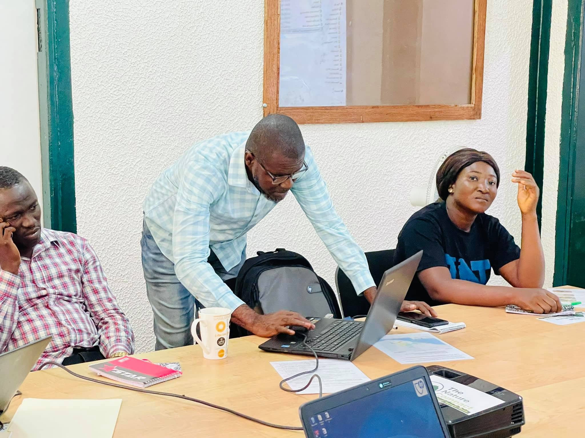 Team building training session